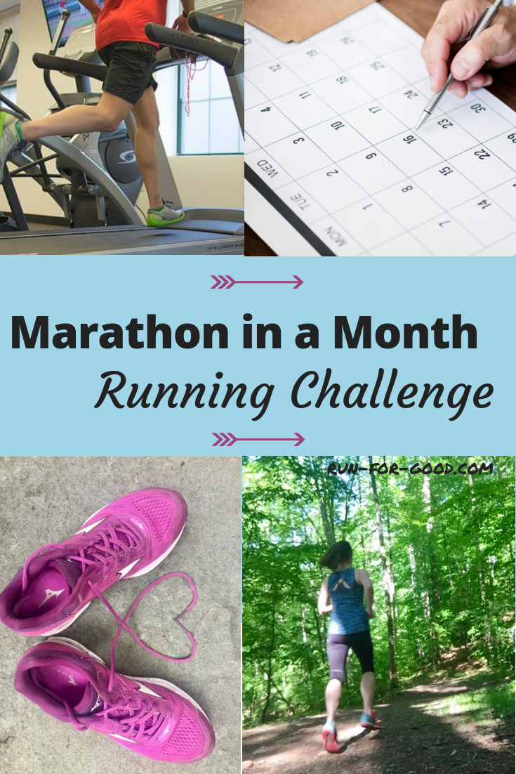 monthly running challenge